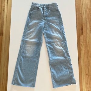 Veronica Beard Taylor Wide Leg Jeans 24